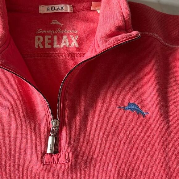 Tommy Bahama 1/4 Zip Pullover Sz. M - Picture 5 of 10